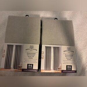 Set of Two Blackout Curtians 50 in x 84 in